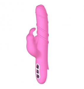 Khalifa - Y.love Rotation G-spot Vibrator Wand (Chargeable - Pink)